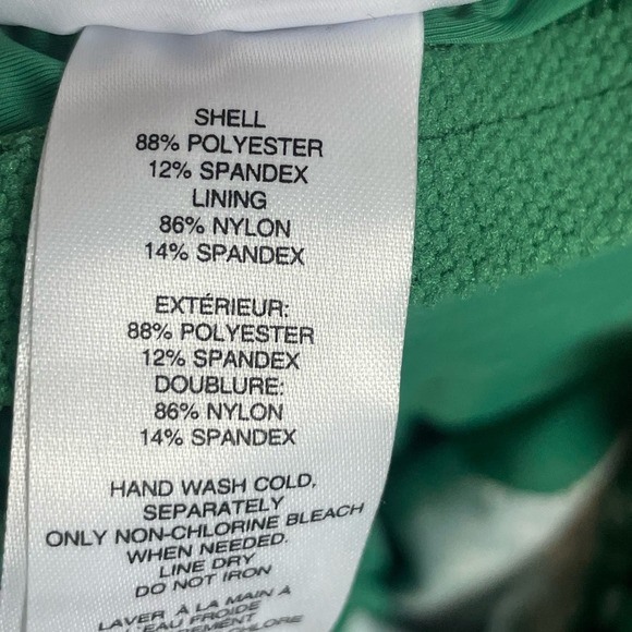 NWOT Modcloth Green One Piece Ditzy Daisies Floral Halter Ruffle Swimsuit Size L - Picture 11 of 11